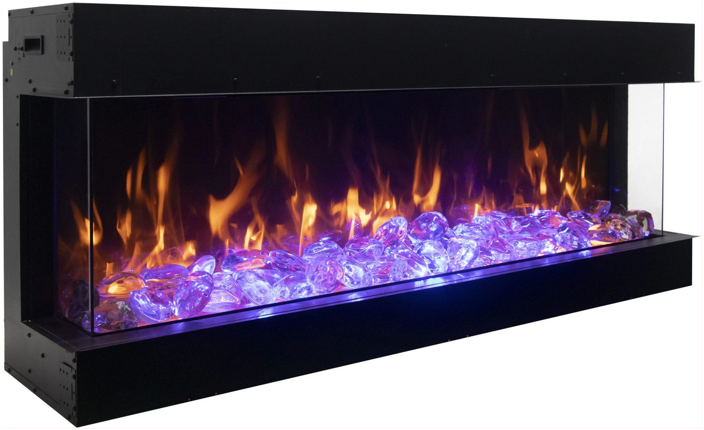 Amantii 50" 3 sided Deep Electric Fireplace 50-TRU-VIEW-XL
