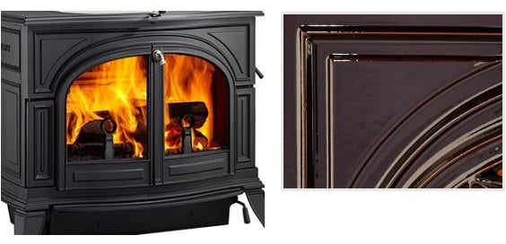 Vermont Castings Majolica Brown Defiant Transition Door Kit 30007208