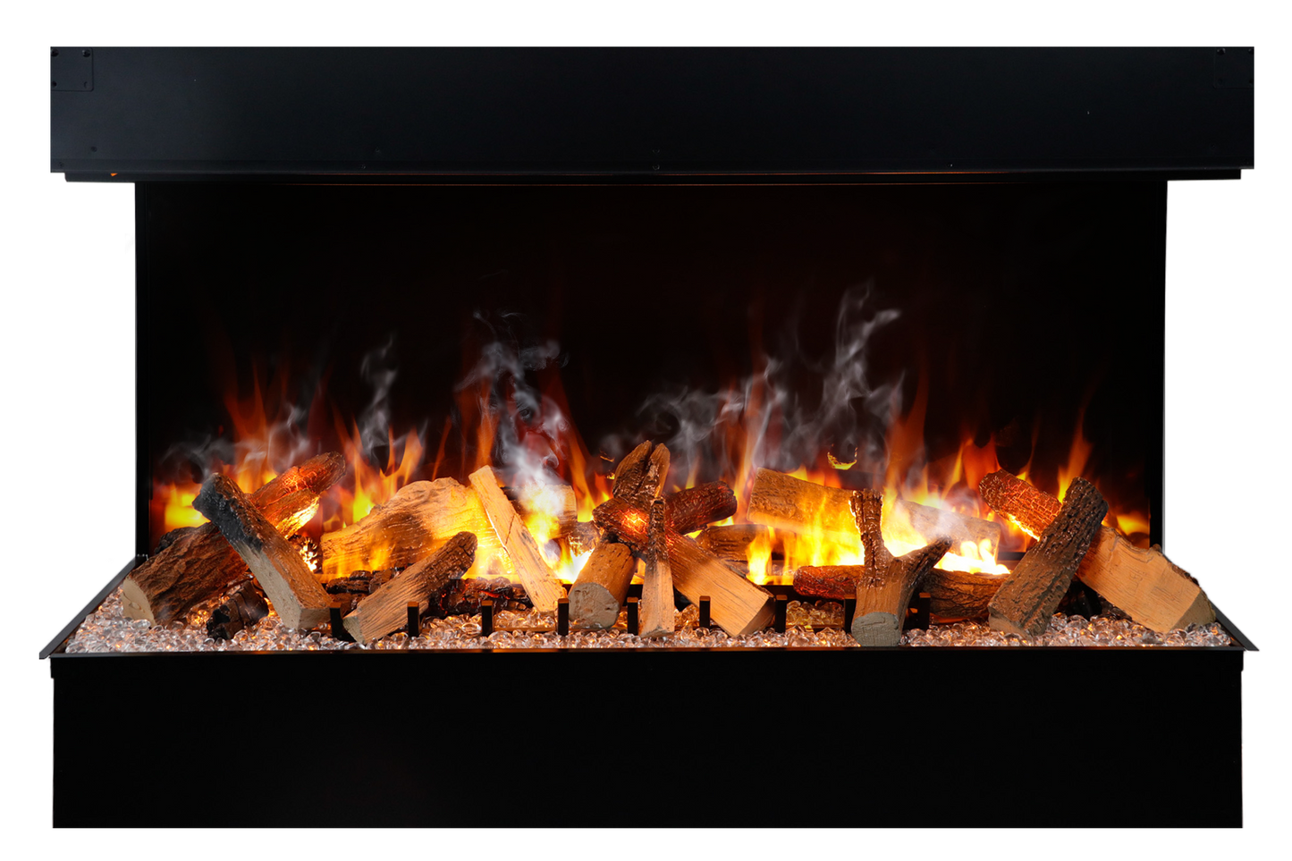 Amantii Signature Series Tru-View 55" 3-Sided Built-In Electric Fireplace TRV-55-SIG