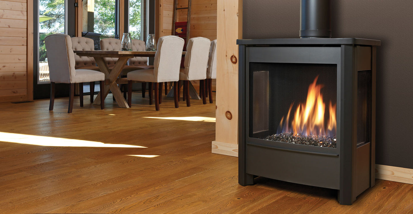 Marquis Vantage Freestanding Direct Vent Bay Gas Stove MQFDV453N