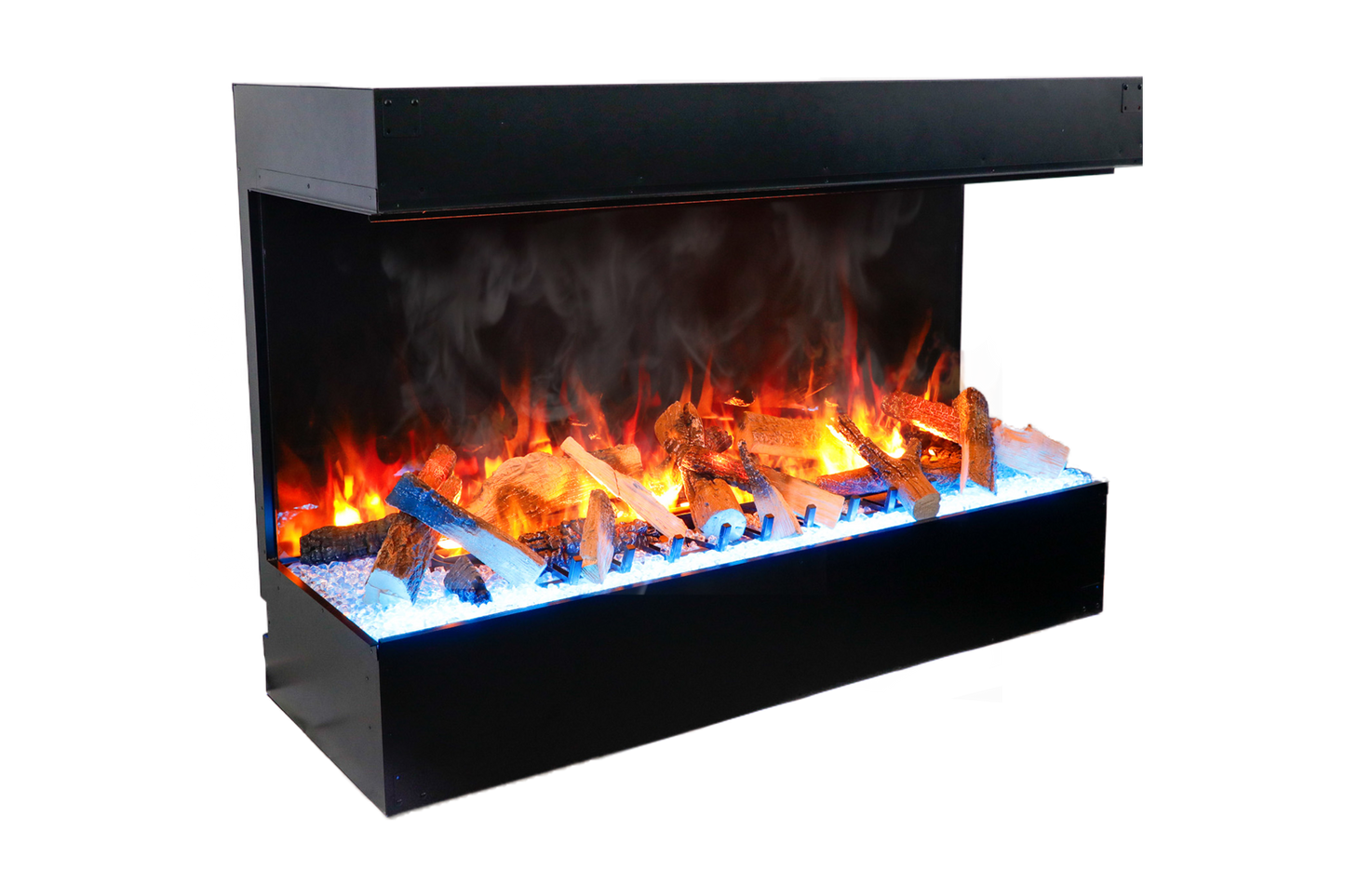 Amantii Signature Series Tru-View 55" 3-Sided Built-In Electric Fireplace TRV-55-SIG
