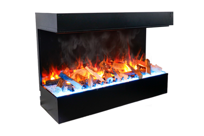 Amantii Signature Series Tru-View 55" 3-Sided Built-In Electric Fireplace TRV-55-SIG