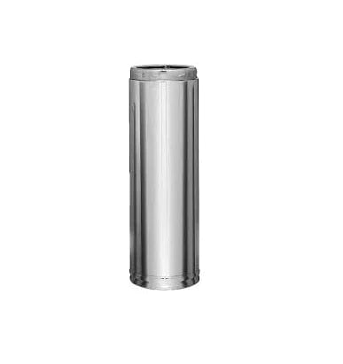 Duravent Duratech Premium 6" Diameter 12" Length Vent Pipe 6DTP-12