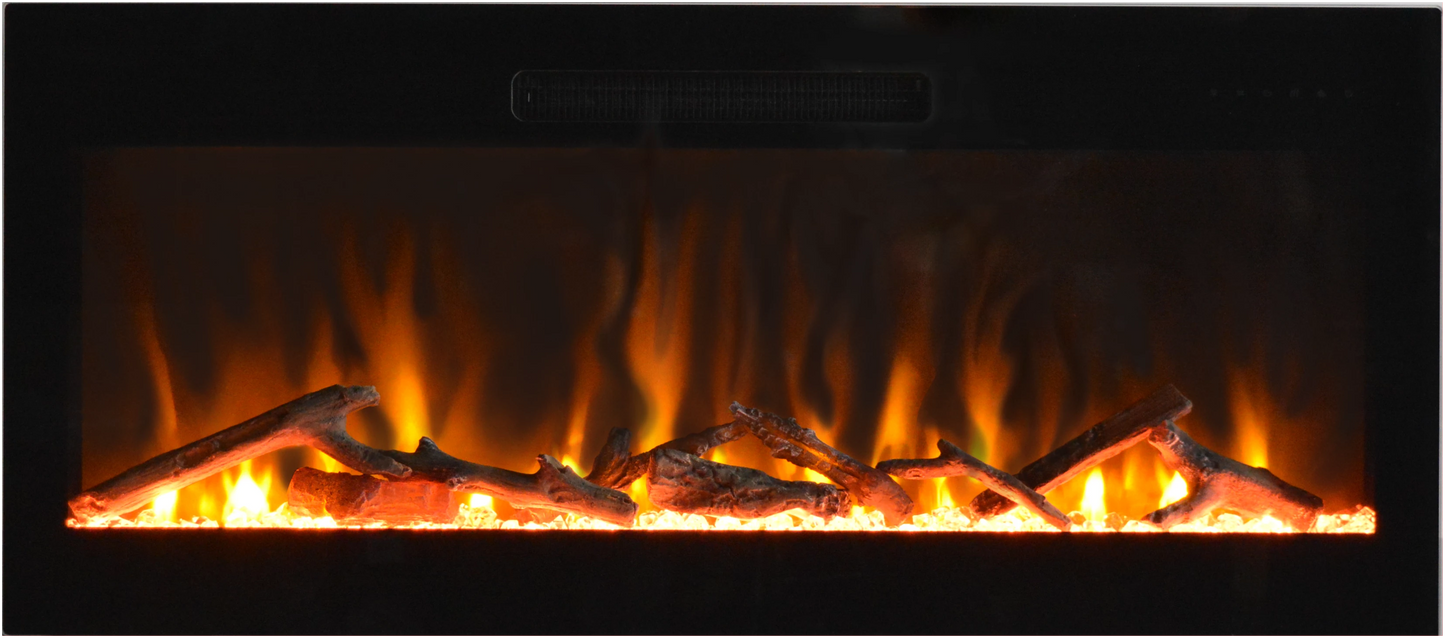 Amantii 36" Fire & Ice Evolution Linear Electric Fireplace EVO3620EVO3620