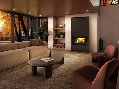 Valcourt St. Louis High Efficiency Wood FIreplace FP19
