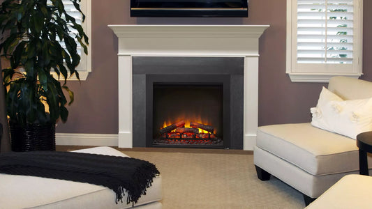 SimpliFire 30" Built-In Electric Fireplace SF-BI30-EB