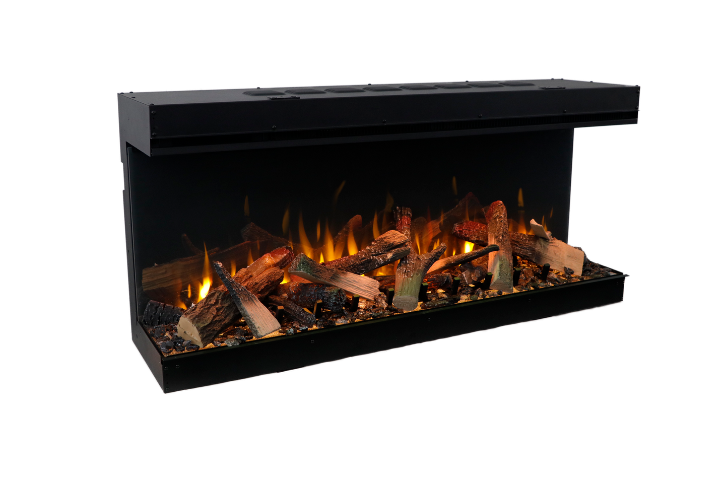 Amantii LumaForest 48" 3-Sided Smart Built-In Electric Fireplace LF48