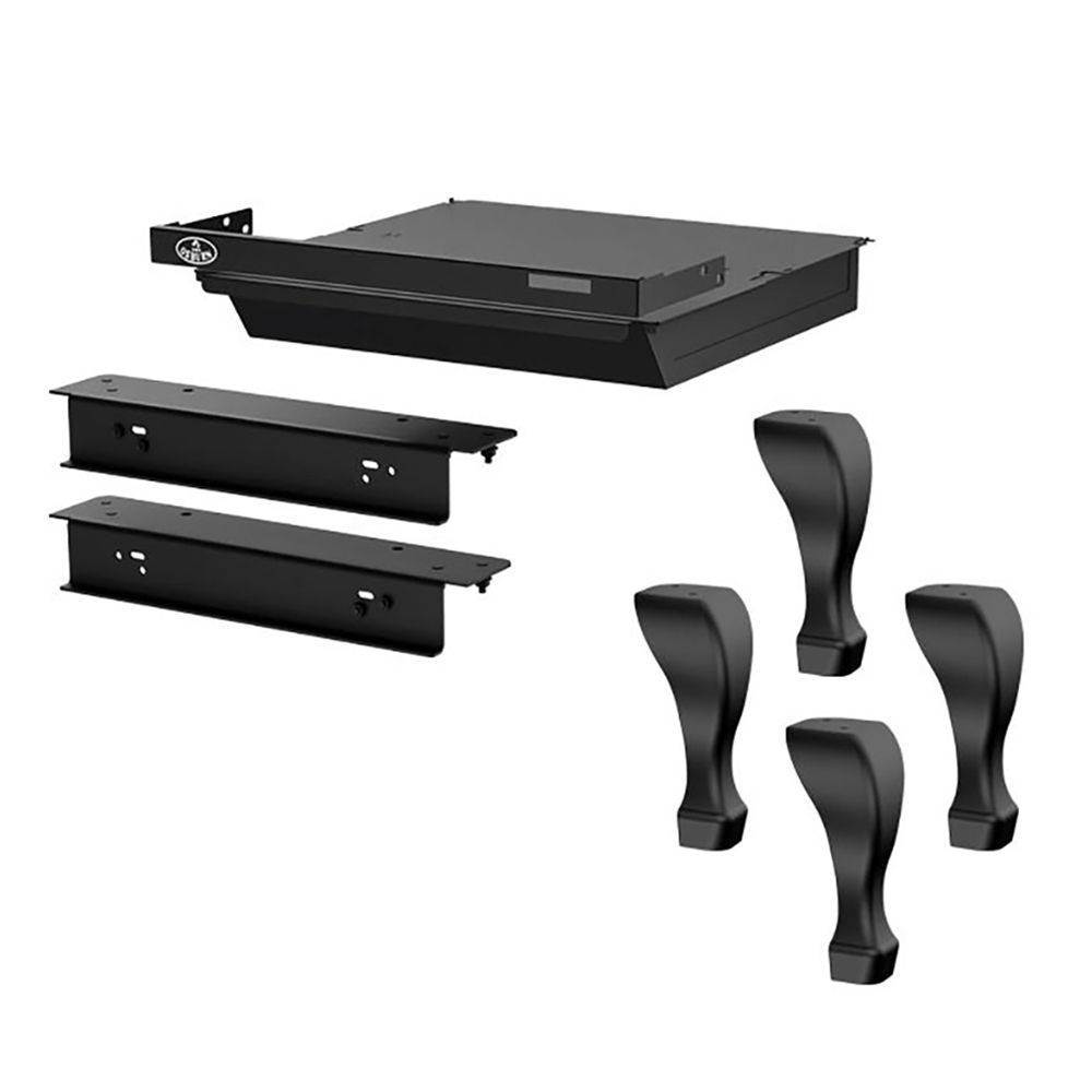 Osburn Traditional - Black Leg Kit with Ash Drawer OA10263