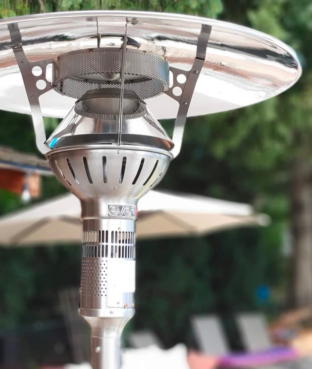 IR Energy evenGLO GA301MP Bronze Portable Natural Gas Patio Heater