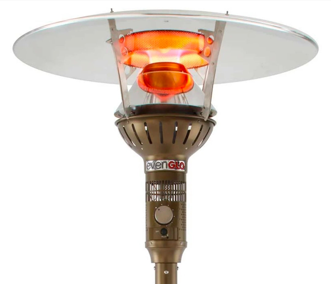 IR Energy evenGLO GA301MP Bronze Portable Natural Gas Patio Heater