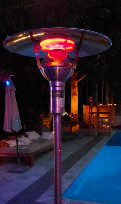 IR Energy evenGLO GA301MP Bronze Portable Natural Gas Patio Heater