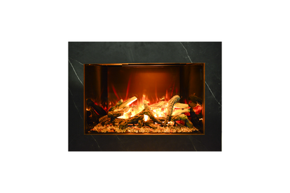 Amantii Signature Electric Fireplace Series Featuring the Optimyst BI-TRD-38-SIG