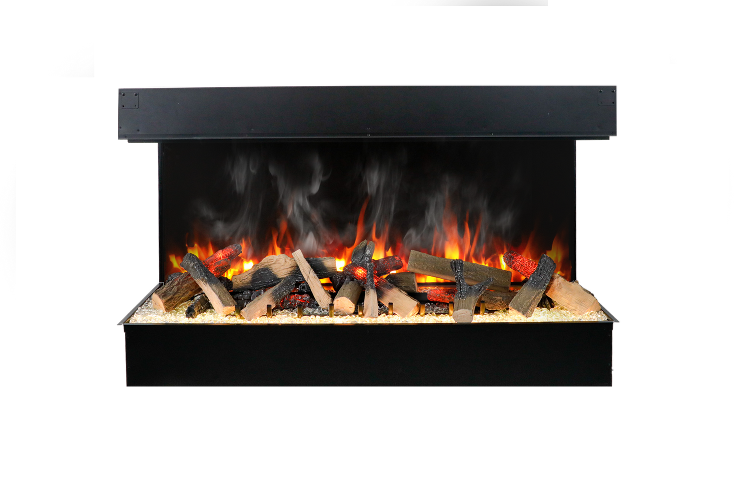 Amantii Signature Series Tru-View 55" 3-Sided Built-In Electric Fireplace TRV-55-SIG