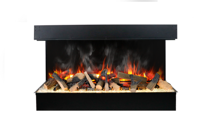 Amantii Signature Series Tru-View 55" 3-Sided Built-In Electric Fireplace TRV-55-SIG