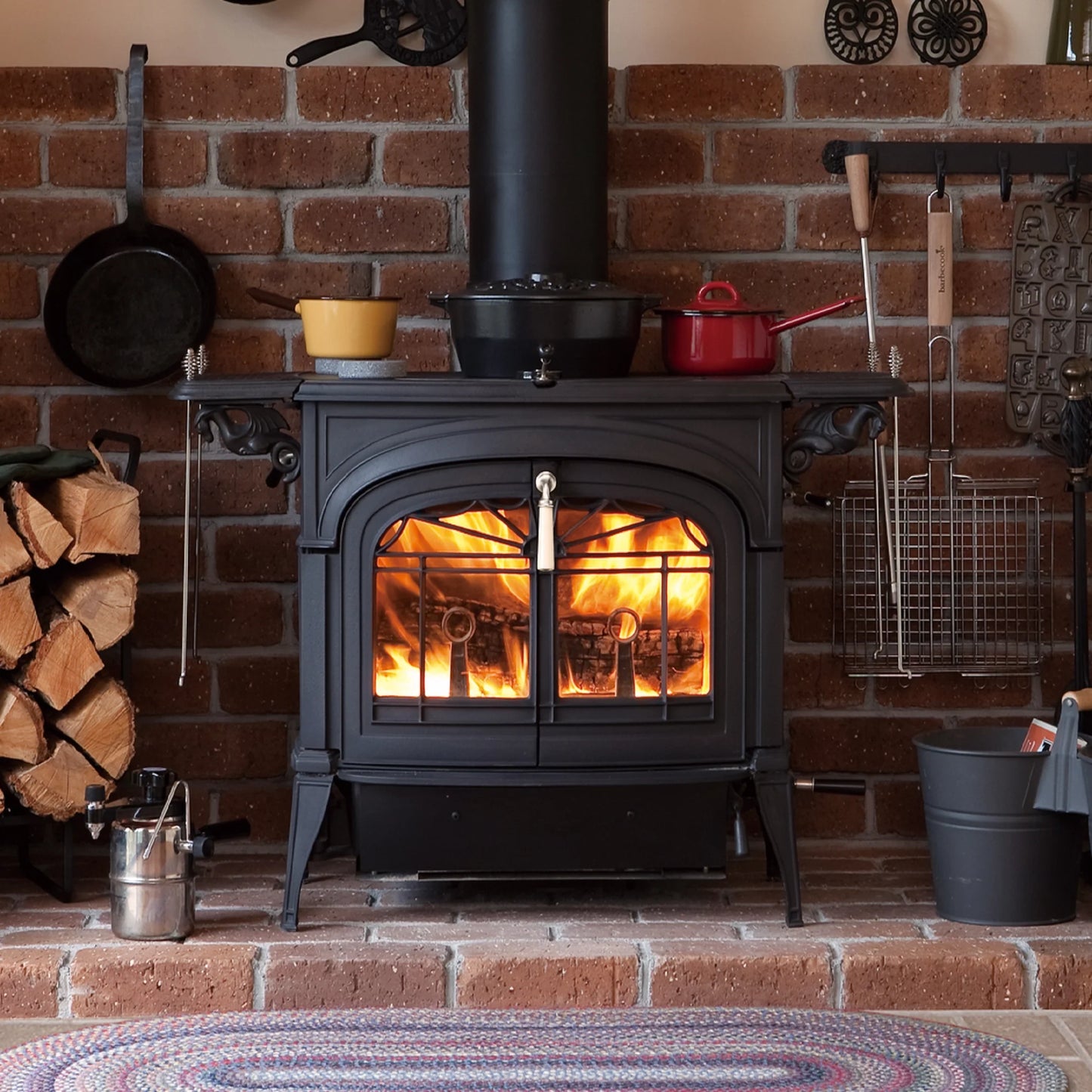 Vermont Castings Encore Traditional Door Wood Burning Stove