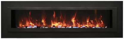 Amantii 60" Linear Electric Fireplace WM-FML-60-6623-STL