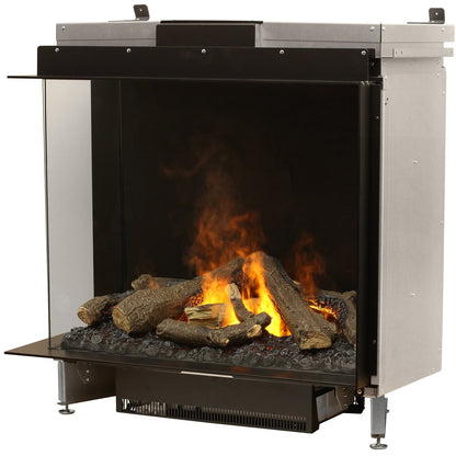 Faber e-MatriX Left-facing Built-in Water Vapor Electric Fireplace FEF3226L2L