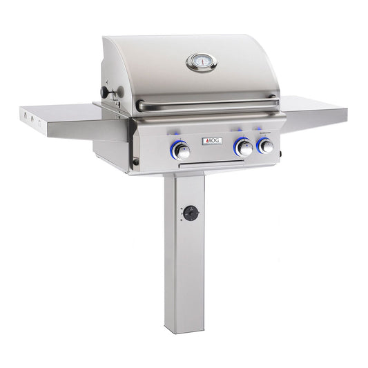 American Outdoor Grill 24" T Series In-Ground Post Grill AOG 24NGT-00SP