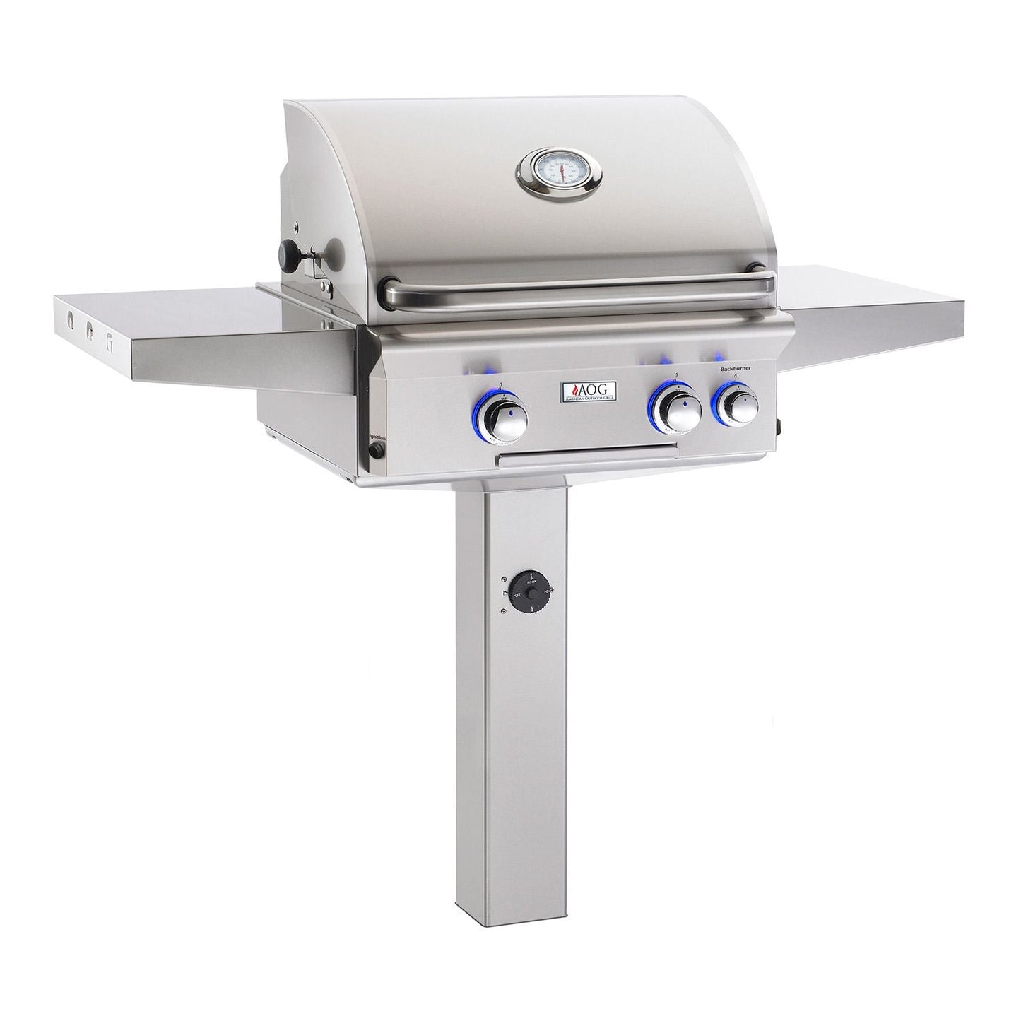 American Outdoor Grill 24" L Series Ground Post Grill AOG 24NGL