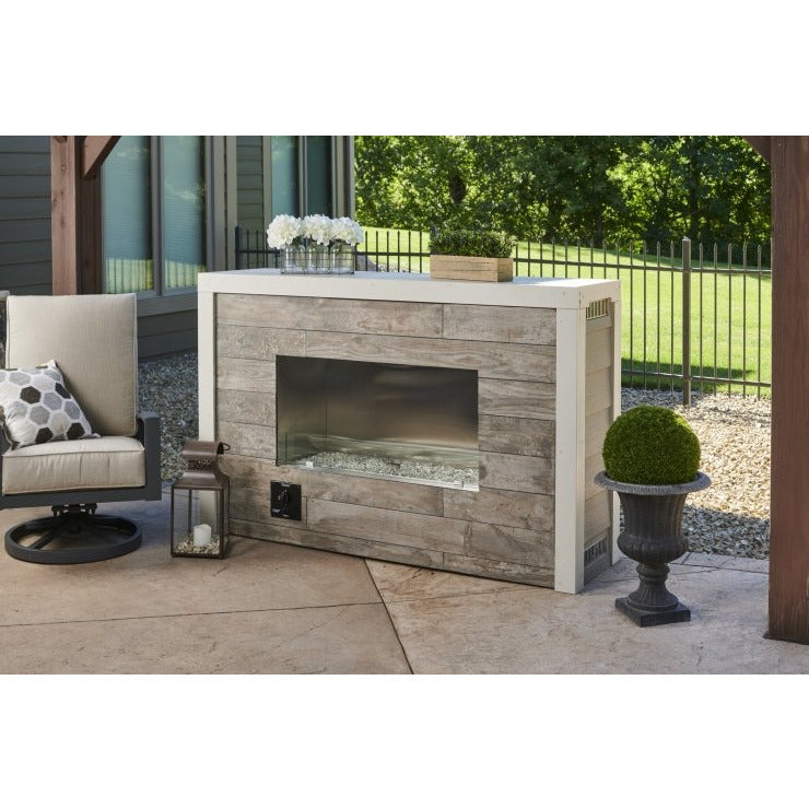 Outdoor Greatroom 72" Ready-to-Finish Outdoor Gas Fireplace RLFP-72DNG