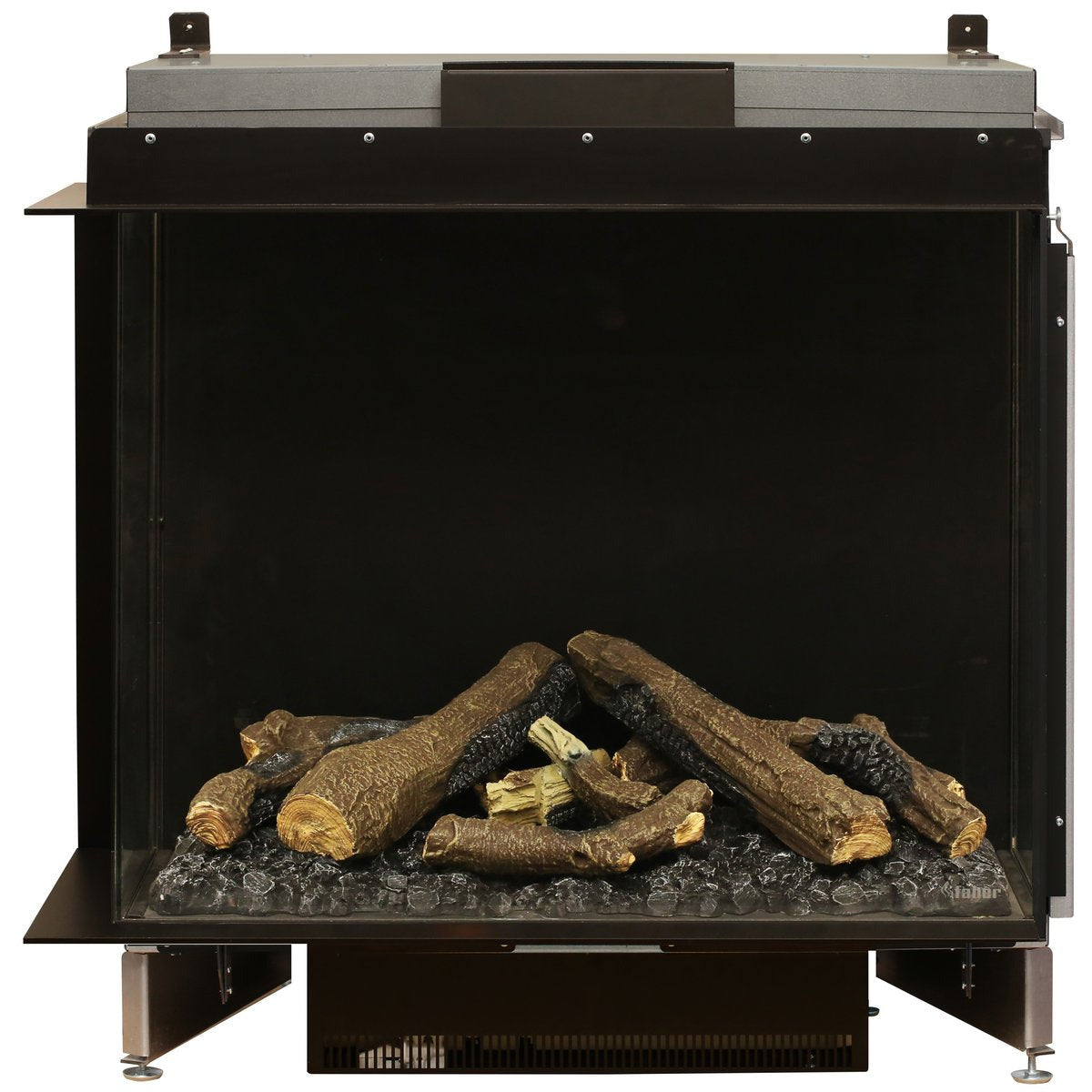 Faber e-MatriX Left-facing Built-in Water Vapor Electric Fireplace FEF3226L2L