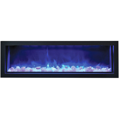 Amantii 50" Panorama Slim Indoor/Outdoor Electric Fireplace BI-50-SLIM-OD