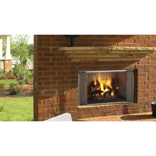Majestic Villawood 42" Outdoor Wood Fireplace ODVILLA-42 - Everything Fireplaces