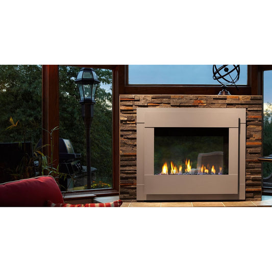 Majestic Twilight Modern Indoor/Outdoor See-Through Fireplace TWILIGHT-MD-IFT