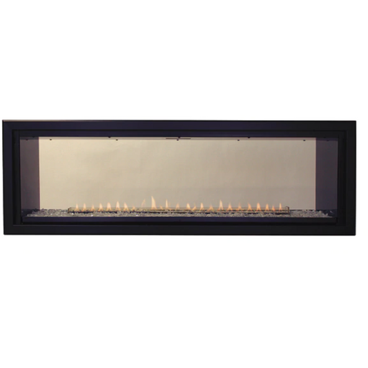 American Hearth 48" Boulevard Vent Free Linear See-Through Fireplace VFLB48SP90