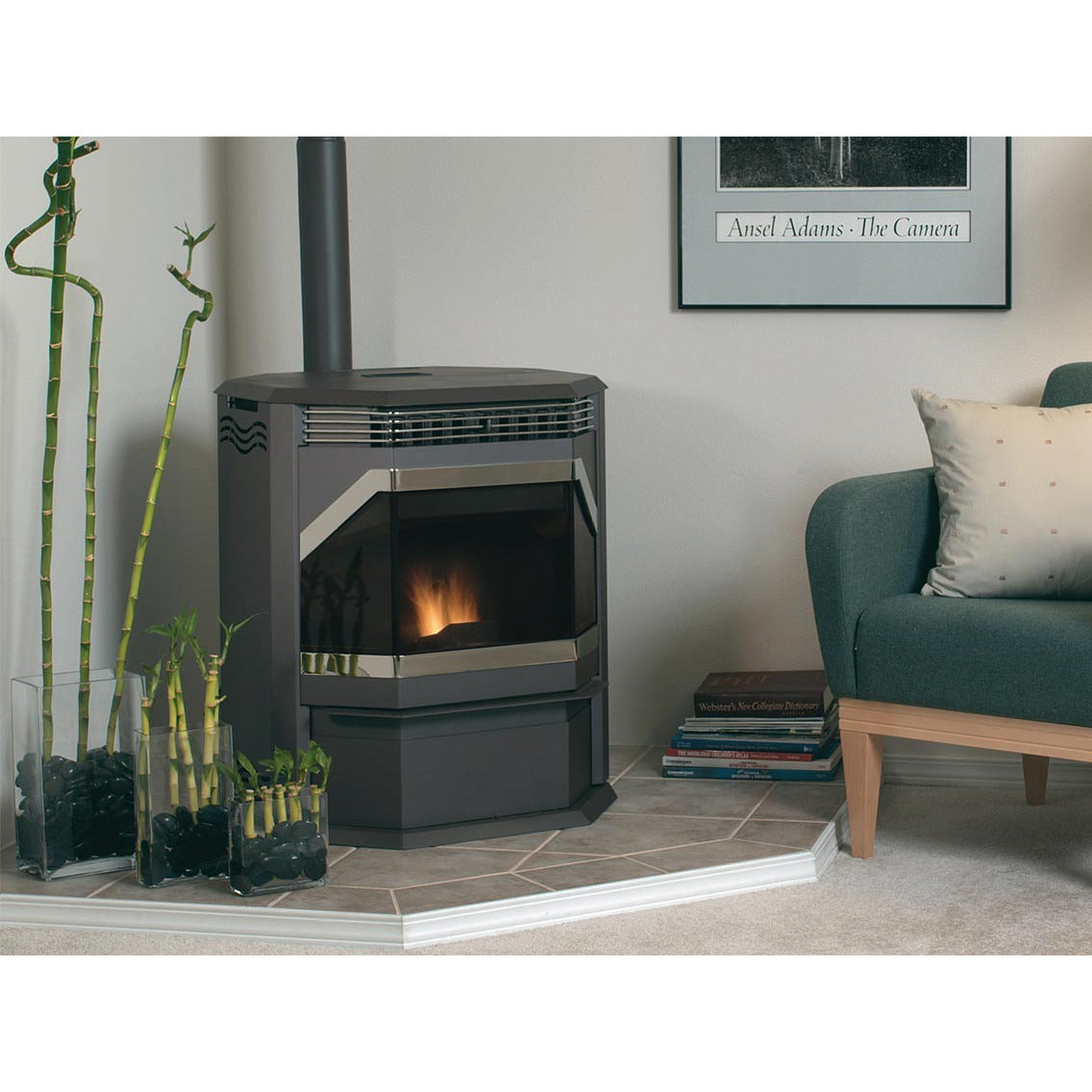 Iron Strike Winslow Freestanding Pellet Stove PS40GL