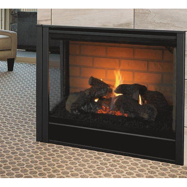 Majestic 36" Corner Gas Fireplace with Intellifire DV36IN