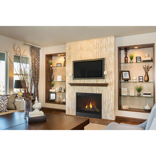 Majestic Meridian 42" Top/Rear Direct Vent Unit with IntelliFire MERID42IN - Everything Fireplaces