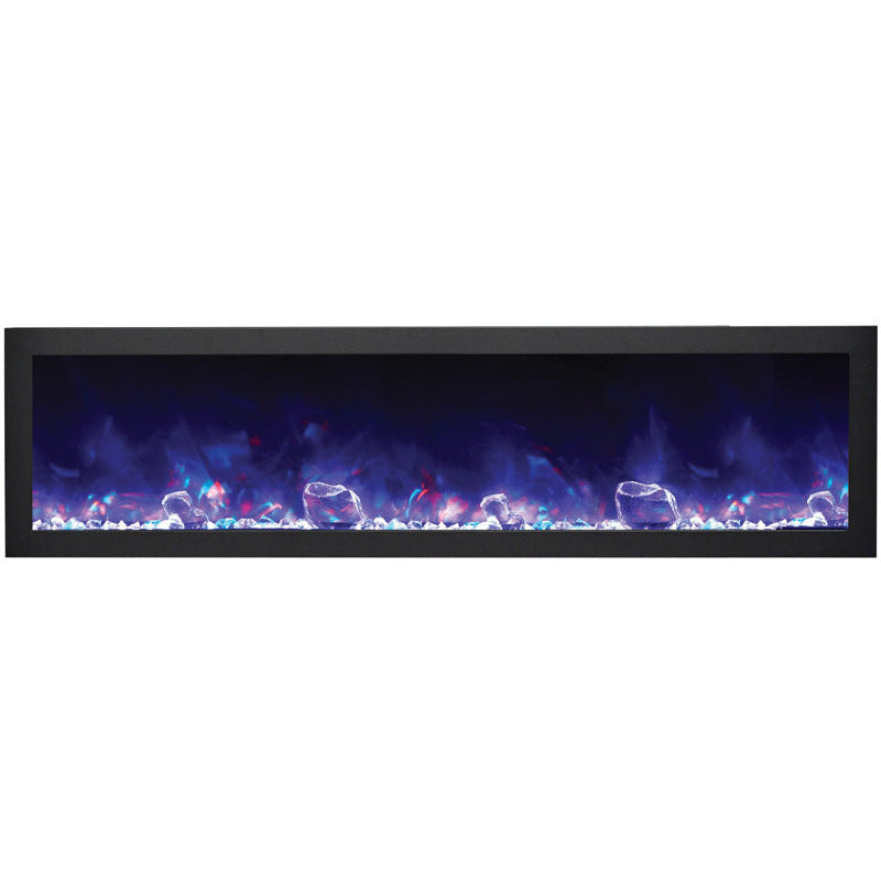 Amantii 50" Panorama Slim Indoor/Outdoor Electric Fireplace BI-50-SLIM-OD