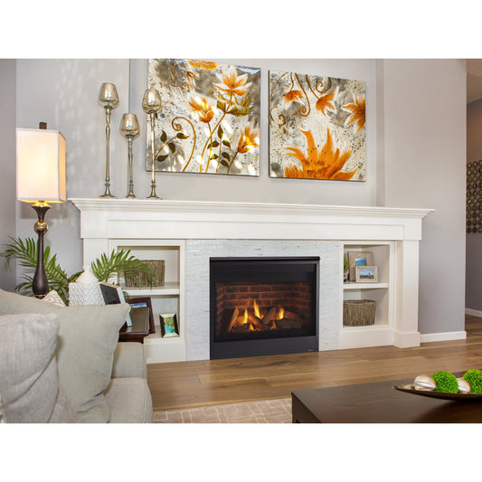 *SCRATCH & DENT* Majestic Quartz 36" Top/Rear Direct Vent Fireplace QUARTZ36IFTN