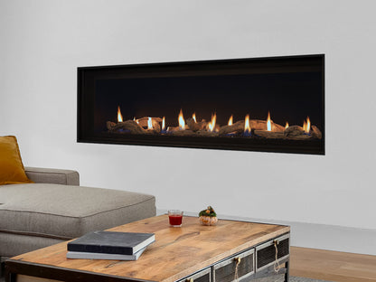 Superior 84" Direct Vent Contemporary Linear Gas Fireplace DRL4084TEN-B