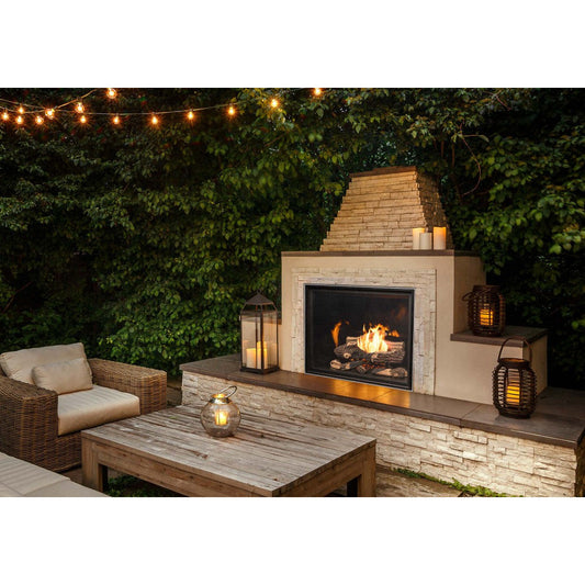Town & Country TC36 38" Traditional Outdoor Gas Fireplace TC36.D2
