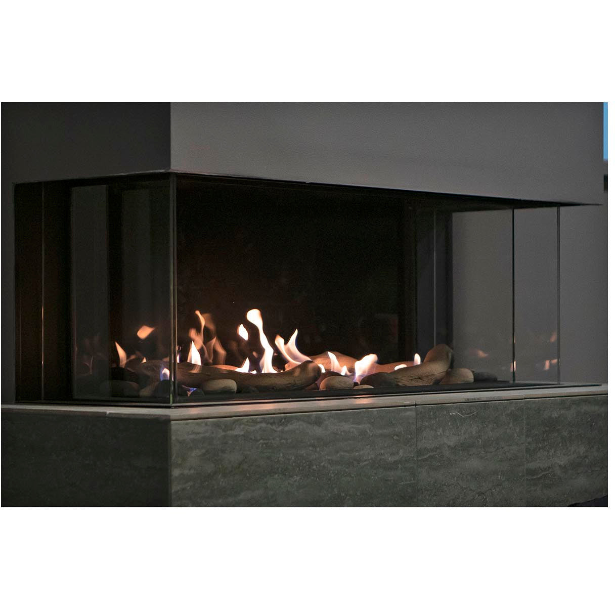 Sierra Flame Toscana 38" 3-Sided Direct Vent Fireplace TOSCANA-38