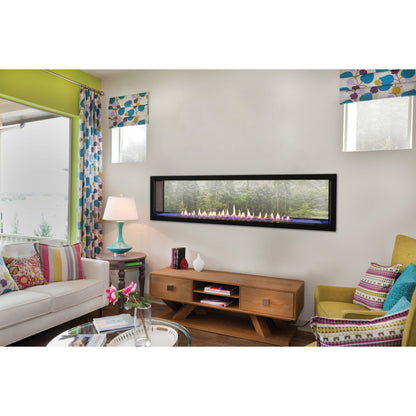 *Scratch & Dent Special*  Empire Comfort Systems Boulevard NATURAL GAS 60" Vent Free Linear See-Through Fireplace VFLB60SP90N