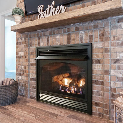 Empire Comfort Systems 36" Vail Premium Vent-Free Fireplace with Slope Glaze Burner VFPA36BP