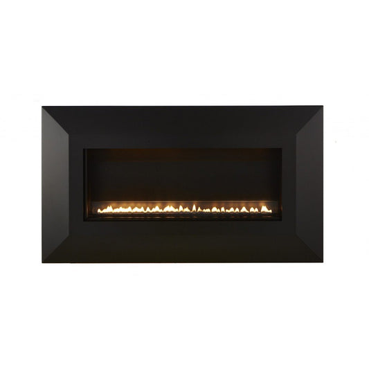 American Hearth 30" Boulevard Vent-Free Linear Fireplace VFSL30FP70