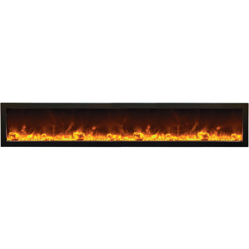 Amantii 50" Panorama Slim Indoor/Outdoor Electric Fireplace BI-50-SLIM-OD