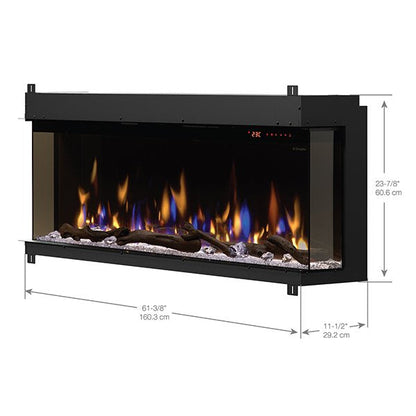 Dimplex lgniteXL Bold 60" Built-in Linear Electric Fireplace XLF6017-XD