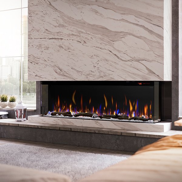 Dimplex lgniteXL Bold 60" Built-in Linear Electric Fireplace XLF6017-XD