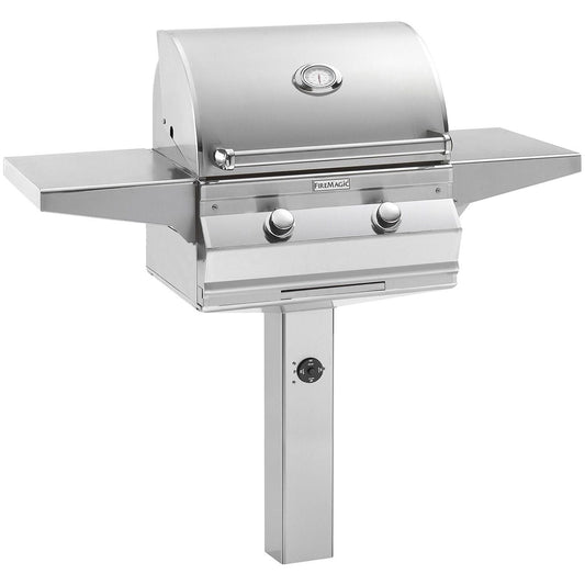 Fire Magic Choice Series 24" Patio Post Mount Grill with Analog Thermometer C430s