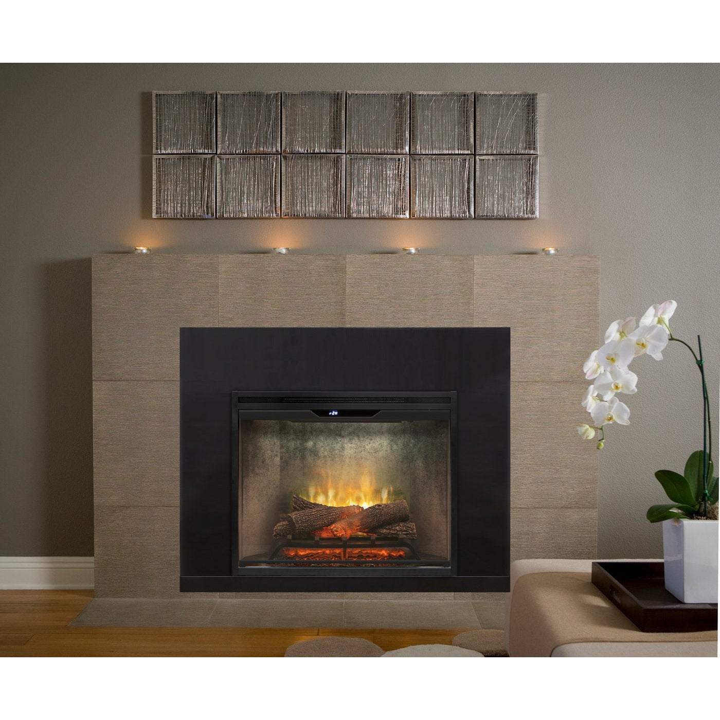 Dimplex 30" Revillusion Electric Built-In Firebox Weathered Concrete 500002389