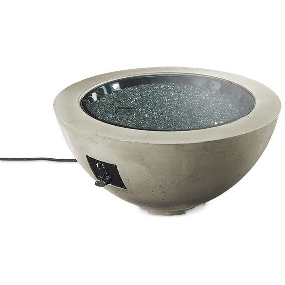 Outdoor Greatroom Natural Grey Cove 42" Round Gas Fire Pit Bowl CV-30