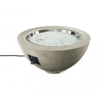 Outdoor Greatroom Natural Grey Cove 42" Round Gas Fire Pit Bowl CV-30