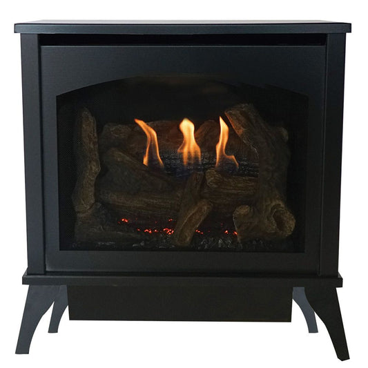 American Hearth Medium Steel Spirit Stove Direct-Vent DVP30MS