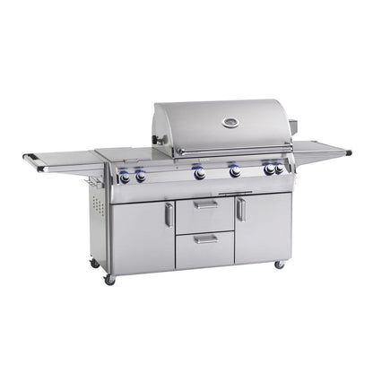 Fire Magic Echelon Diamond 36" Portable Grills with Analog Thermometer & Double Side Burner E790s-8