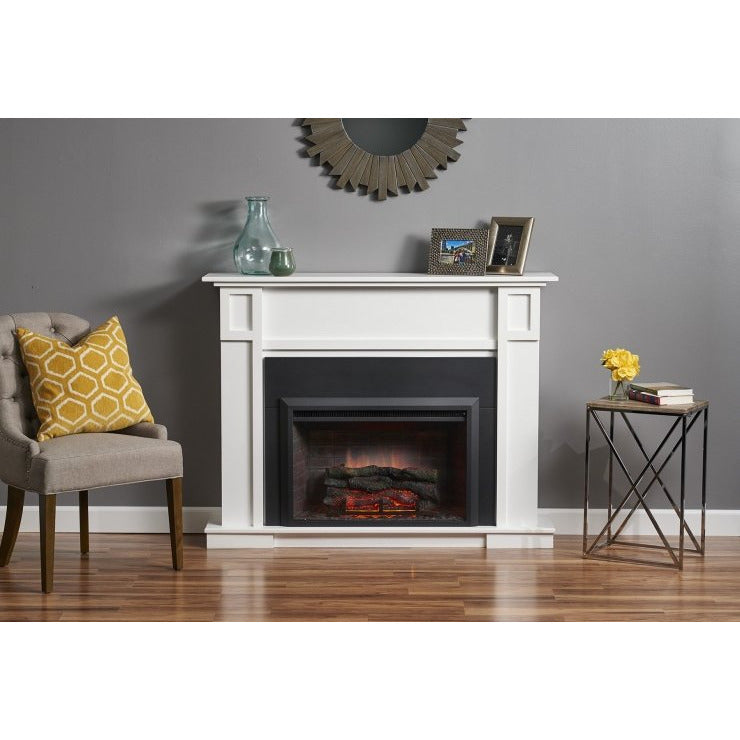 Outdoor Greatroom White Heritage Fireplace Mantel (Mantel Only) HTG-W